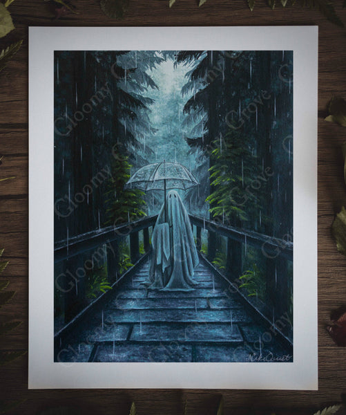 Gloomy Grove "Along the Way" | Fine Art Print: 8x10