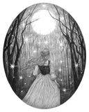 Caitlin McCarthy The Forest Fine Art Print - Gothic Fantasy Illustration: 8" x 10"