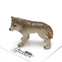Timber Wolf Little Critterz figurine