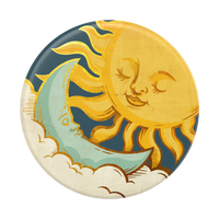 Star Crossed Lovers Moon and Sun Pop Socket