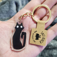 Black Cat Keychain
