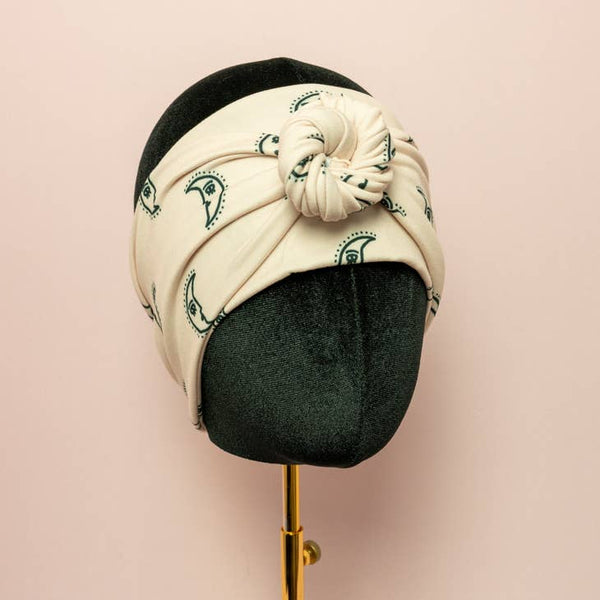 Moon Face Wrap and Tuck Style Head Band
