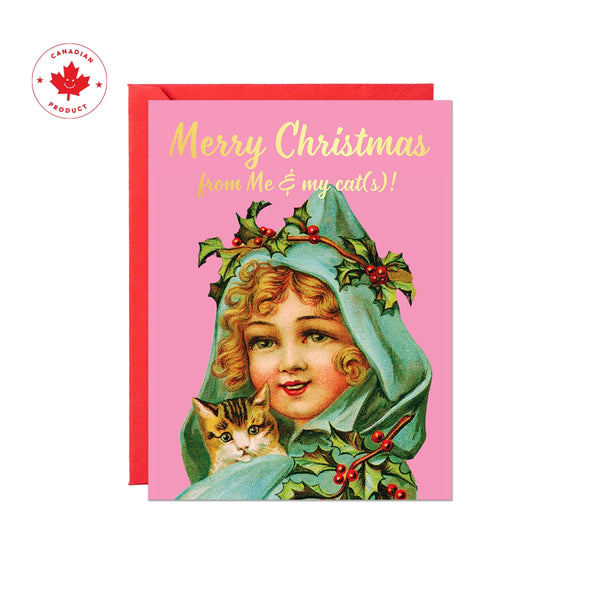 Me & My Cat(s) Christmas Card