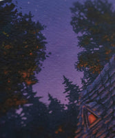 Gloomy Grove "Autumn Dusk" | Fine Art Print: 8x10
