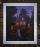 Gloomy Grove "Autumn Dusk" | Fine Art Print: 8x10