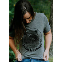 Total Garbage Unisex T-Shirt in Heather Grey
