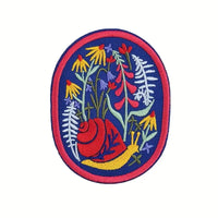 Floral Snail Patch