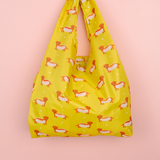 Weiner Dog Foldable Nylon Tote