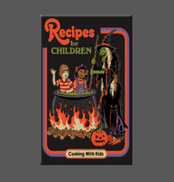 Stephen Rhodes Recipes For Children Witch Cooking With Kids Magnet