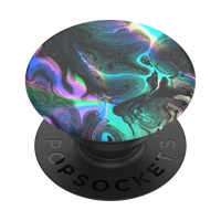 Aurora Borealis Oil Spill Pop Socket