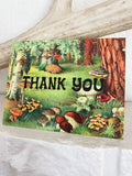 Thank You Woodland Mushroom Greeting Card