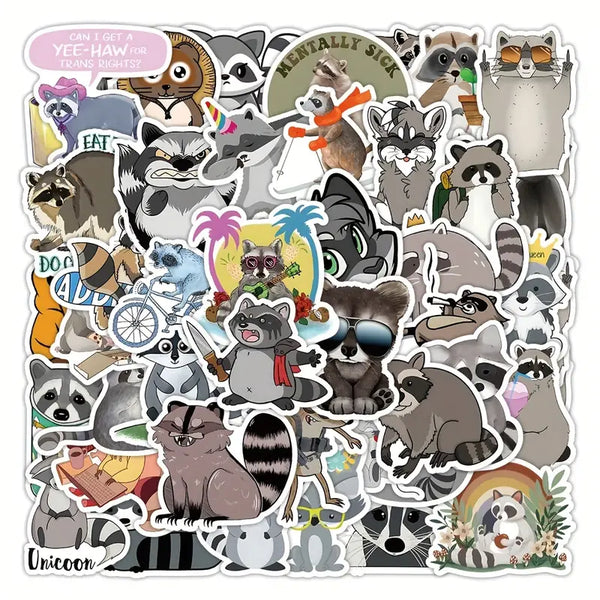 Raccoon Stickers