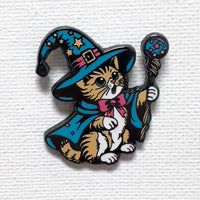 Kitty Mage Enamel Pin