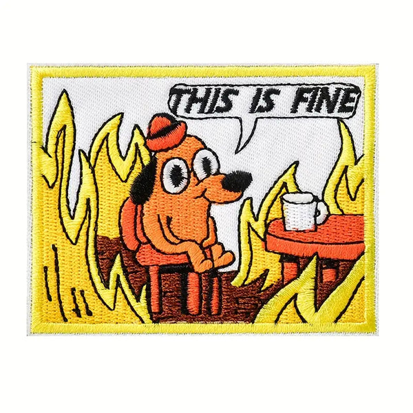 This is Fine Meme Patch