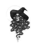 Caitlin McCarthy Celestial Witch Fine Art Print - Victorian - Star - Magic: 5x7"