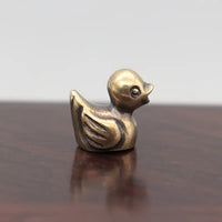 Brass Tiny Duck Miniature Figurines