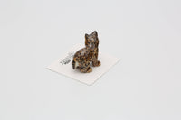 Whiskers Bobcat Kitten Porcelain Miniature