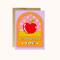 We Appreciate You Greeting Card