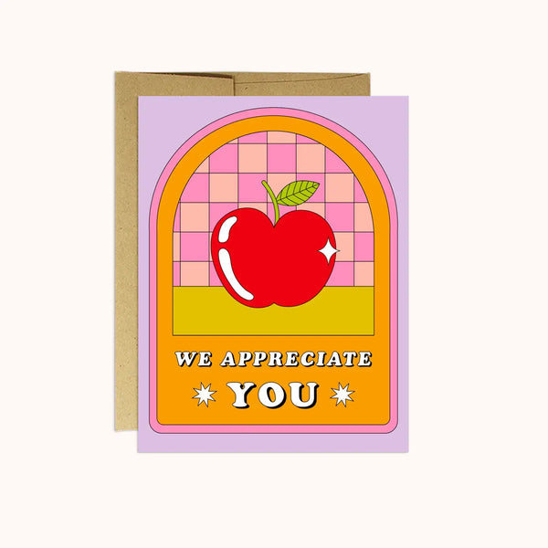 We Appreciate You Greeting Card