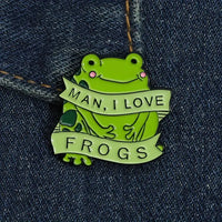 MILF- Man I Love Frogs Enamel Pin