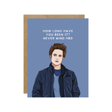 Edward Cullen Twilight 17 Pop Culture Birthday Greeting Card