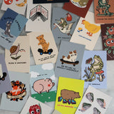 Assorted Stay at Home Club Postcards