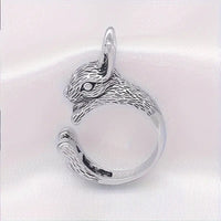 Adjustable Bunny Rabbit Ring