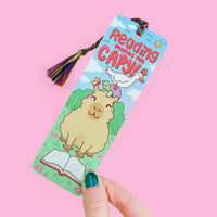 Reading Makes Me Capy Bookmark