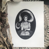 Caitlin McCarthy Phantom Whispers Fine Art Print - Victorian Seance: 5x7