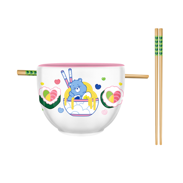 Care Bears Ramen and Sushi  20oz Ceramic Ramen Bowl