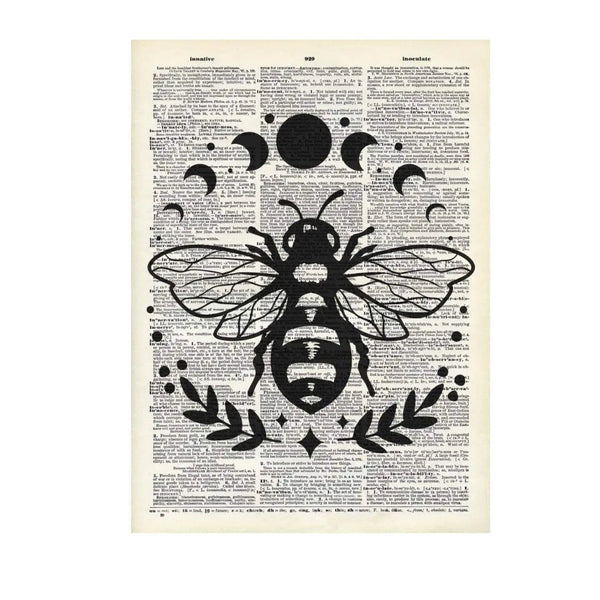 Celestial Bee Dictionary Print