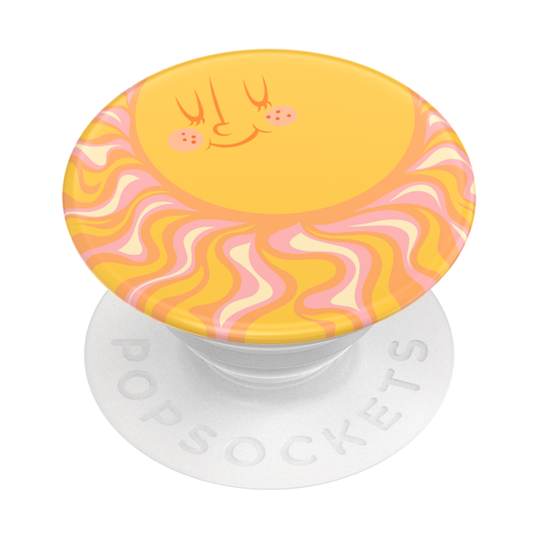 Happy Sun Pop Socket