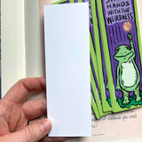 Shapeless Flame Shake Hands Frogman Bookmark