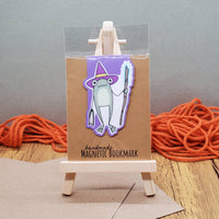 Wizard Frog Magnetic Bookmark