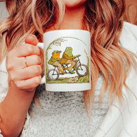 Frog and Toad Cottagecore Mug
