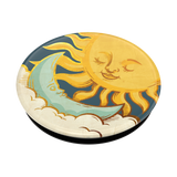 Star Crossed Lovers Moon and Sun Pop Socket