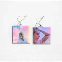 Taylor Swift Lover Miniature Vinyl Earrings