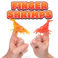 Shrimp Finger Puppets