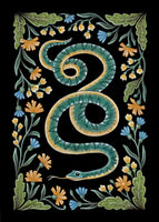 Faina Lorah Framed Snake Art Print
