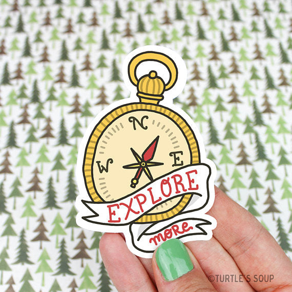Explore More Sticker