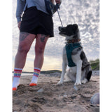 Saint John Retro Rainbow Gym Socks