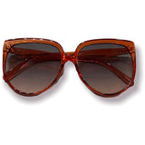 Oversized Plastic Framed Sunglasses “Truth”