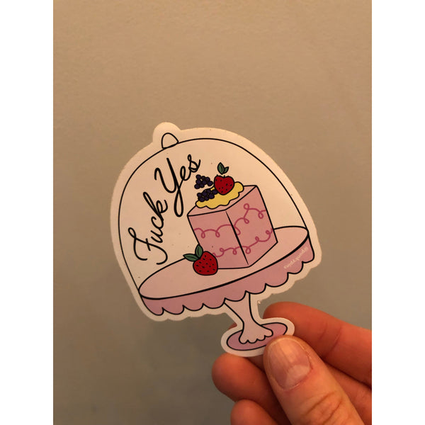 Fuck Yes Sticker