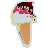 Ice Cream Vinyl Sticker