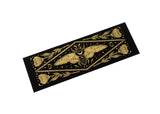 Fennec Black and Gold Foiled Bookmark