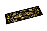 Fennec Black and Gold Foiled Bookmark