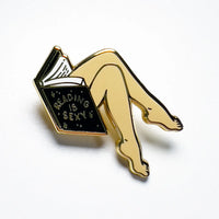 Reading Is Sexy Enamel Pin