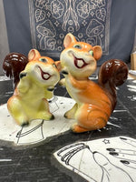 Silly Squirrel Salt & Pepper Shakers