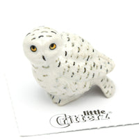 Ghost the Snowy Owl Little Critterz Figurine