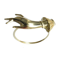 Idle Hand Victorian Inspired Brass Ring